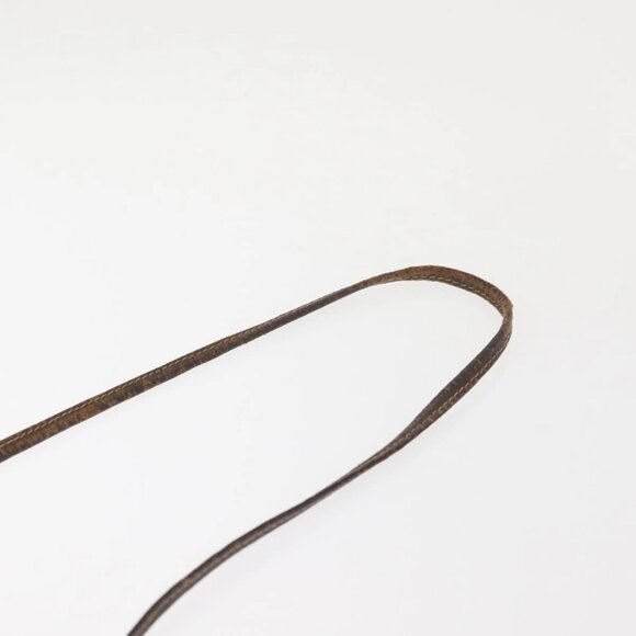 GUCCI GG Supreme Web Sherry Line Bag PVC Beige Gold 904 02 047 Auth 142653 - Picture 9 of 16